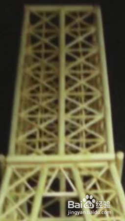 胡萝卜牙签高塔制作方法