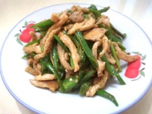 健康养生佳品青椒肉丝的做法