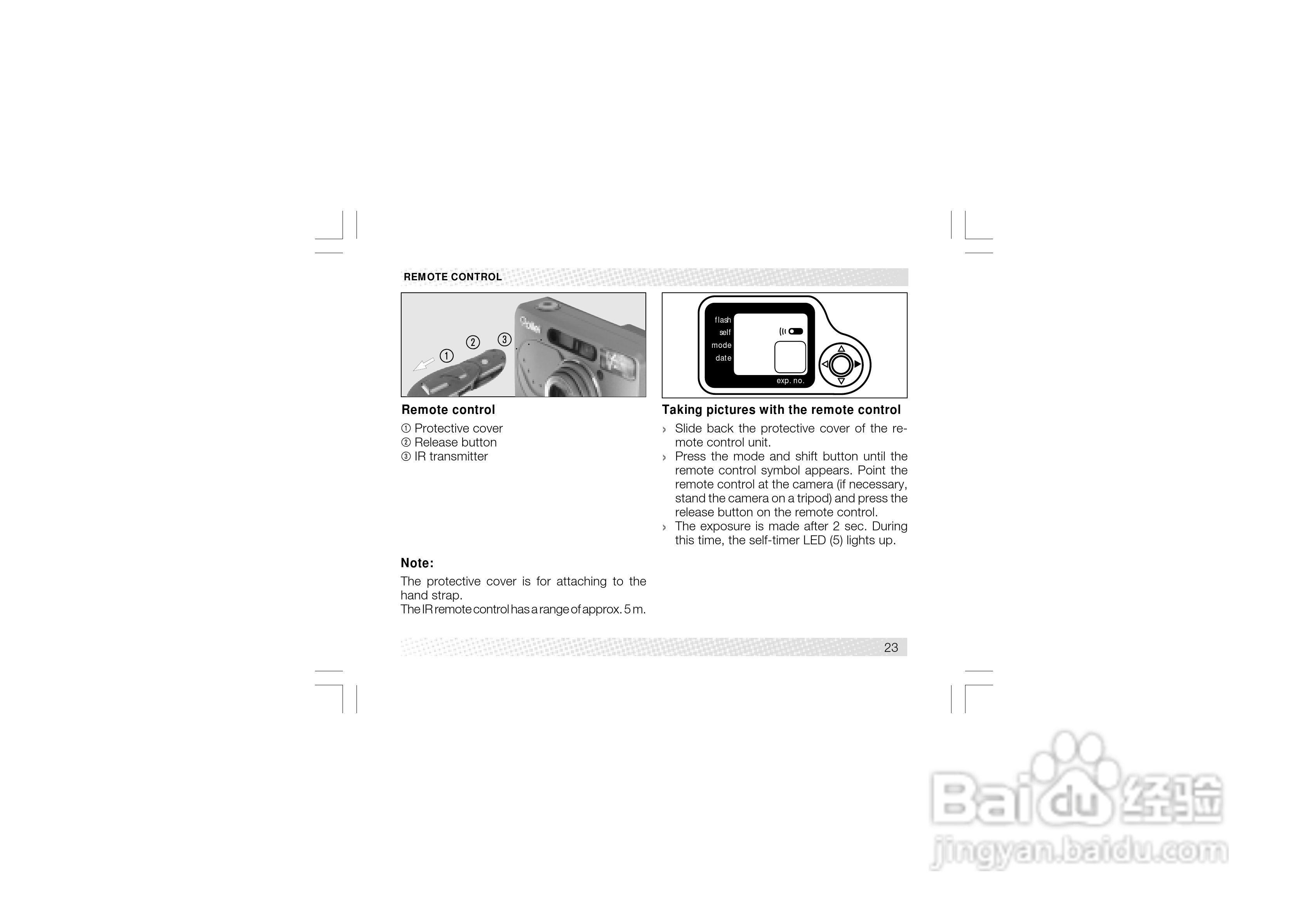 Rollei Prego 100/130 WA型数码相机使用说明书:[3]