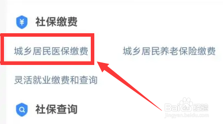 手机上怎么交医保缴费