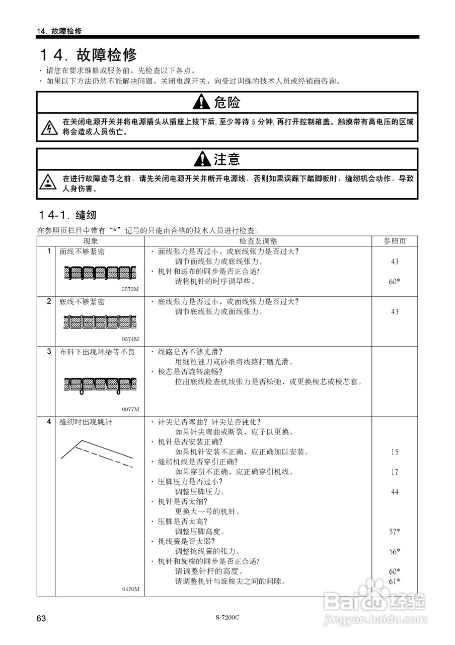 兄弟S-7200C电脑直接驱动自动切线平缝机使用说明书:[7]