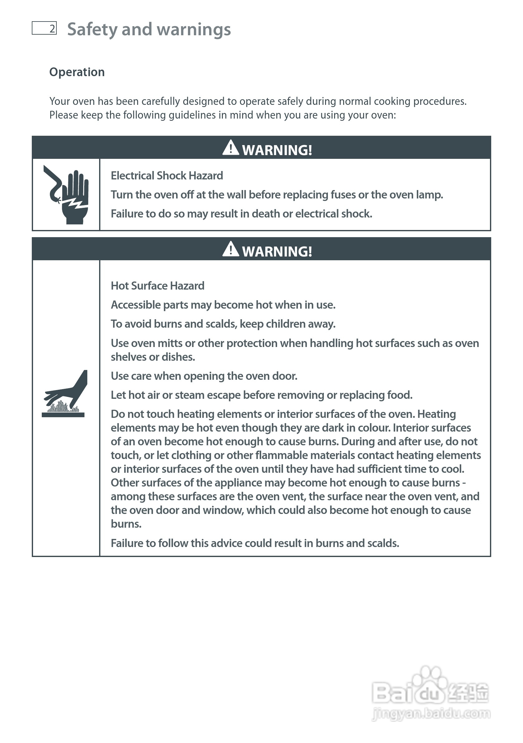斐雪派克OB76SDEPX2嵌入式烤箱说明书:[1]