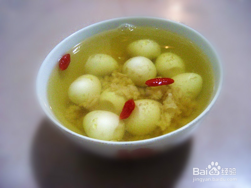 月子餐—红糖醪糟鹌鹑蛋的做法