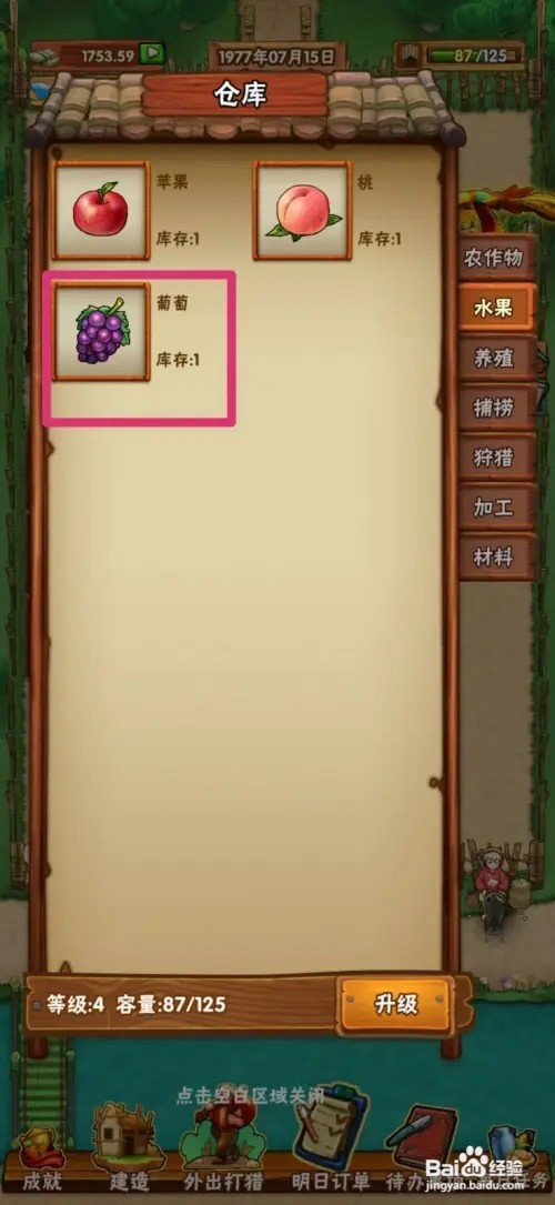 外婆的小农院怎样出售葡萄