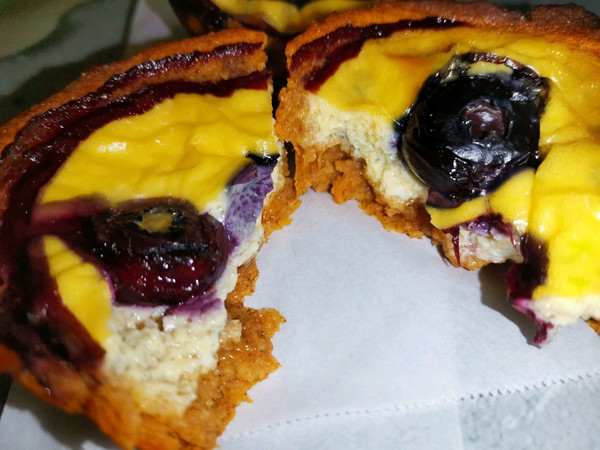 蓝莓爆浆红薯蛋挞