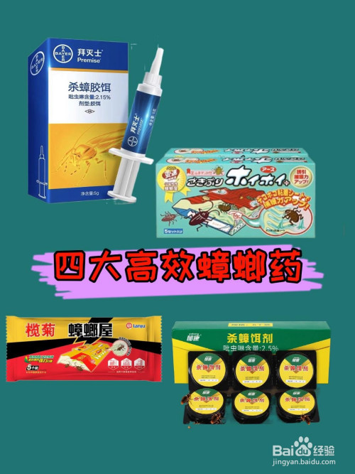 用了这几款蟑螂药,家里的蟑螂一个不留!
