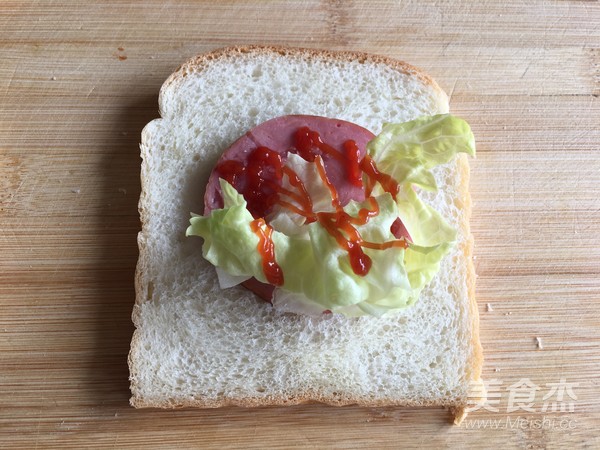 卡通口袋三明治