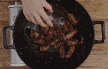 教你怎么做干炒排骨