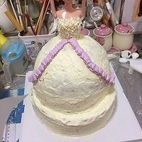 彩虹芭比娃娃蛋糕怎么做?