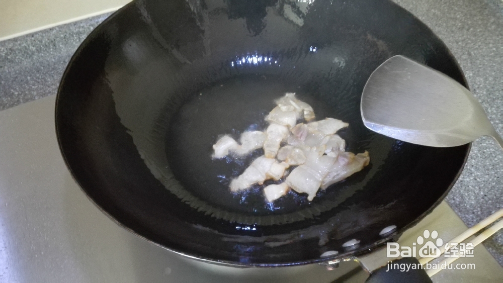 私房菜之鲜肉炒鲜笋