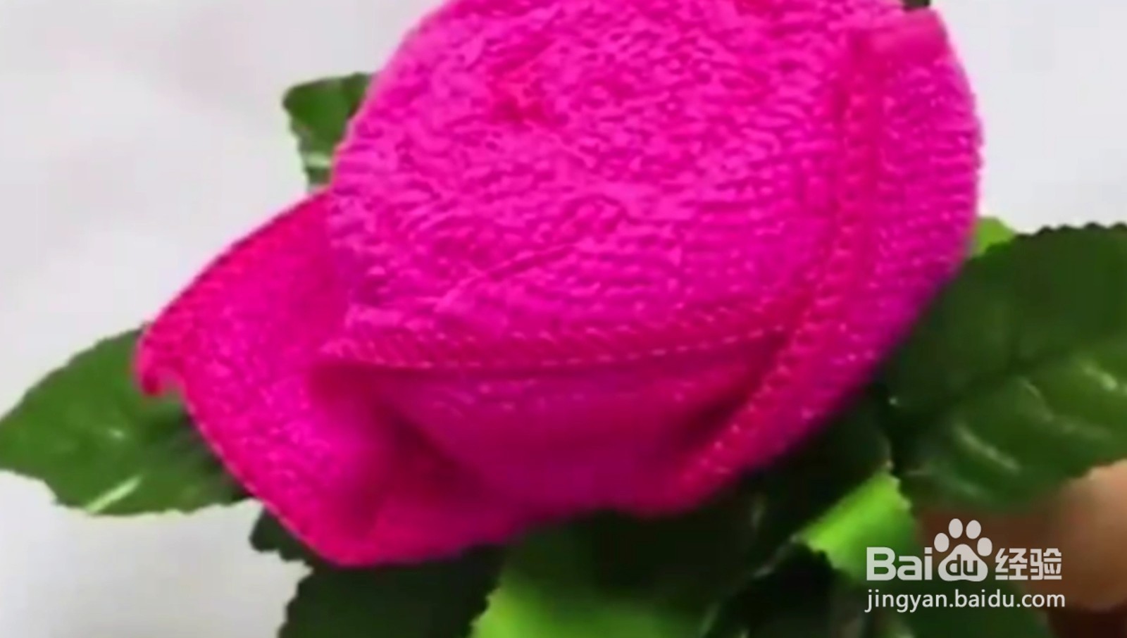 如何用毛巾做一个小礼物？