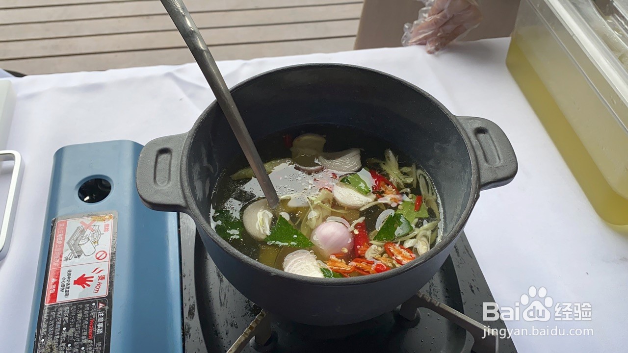 泰式大虾冬阴功汤