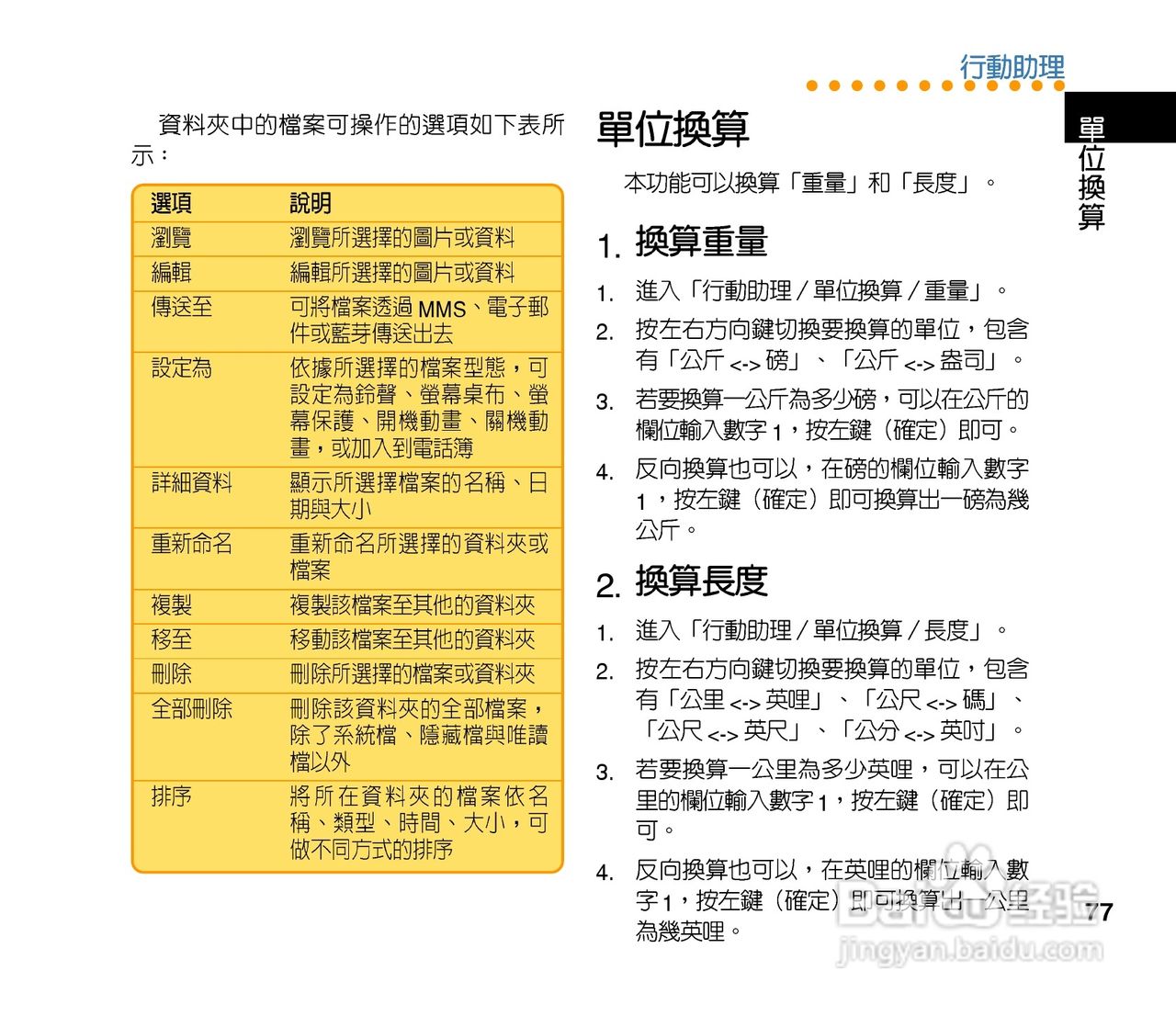 QLAV88手机使用手冊:[8]