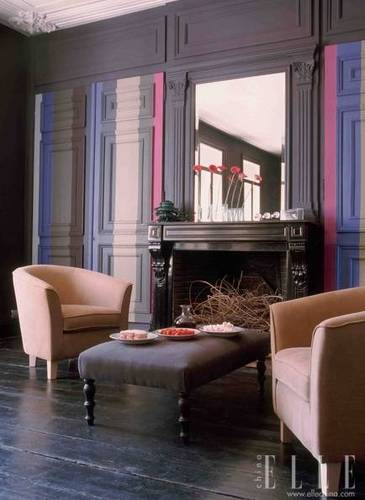 怎样绘制彩色墙