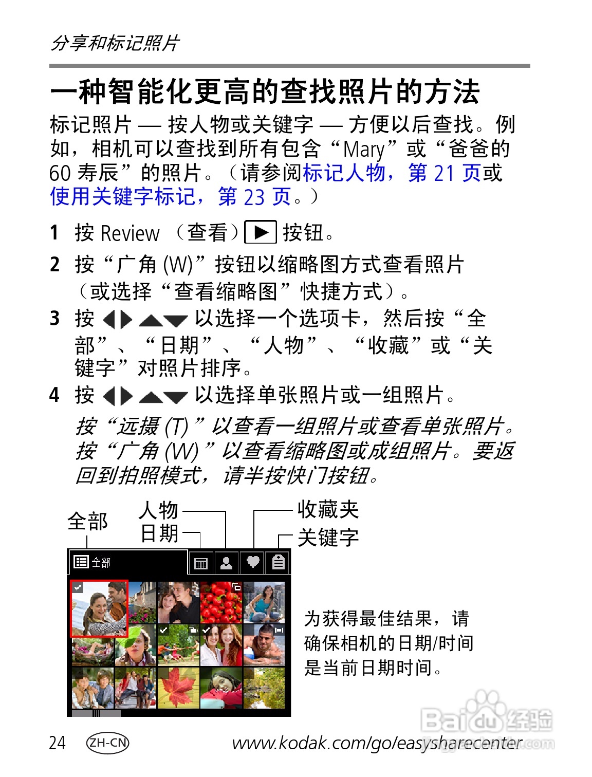 柯达Z981数码相机使用说明书:[3]