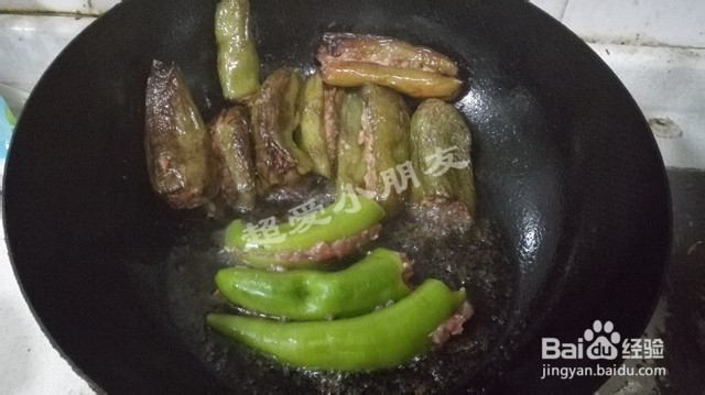 超下饭的尖椒盒/虎皮青椒酿肉怎么做