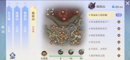 梦幻新诛仙狐岐山探灵位置攻略