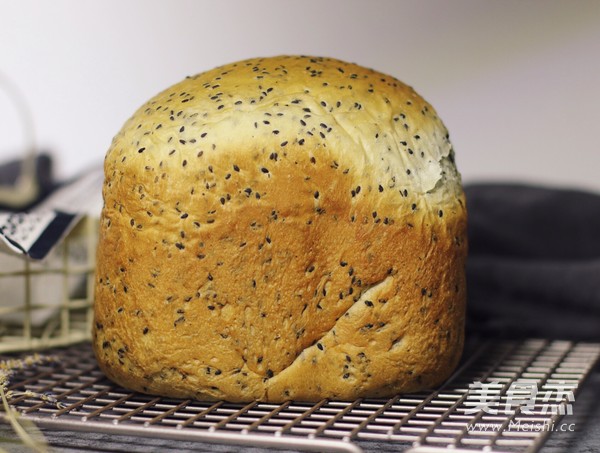 黑芝麻吐司（面包机版）