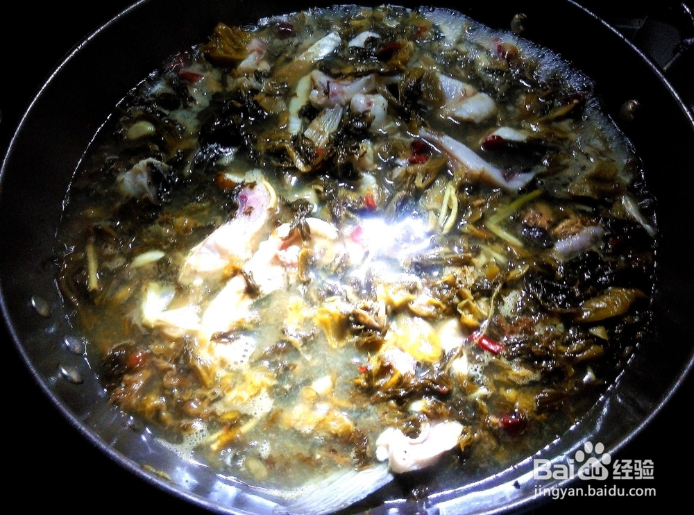 酸菜鱼的简单做法
