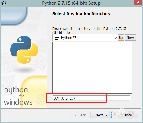 win8.1安装Python 2.7版环境
