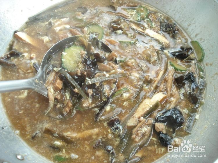 山西打卤面的做法