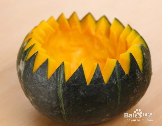 11个月宝宝补铁补钙辅食---南瓜盅彩蔬肉末饭