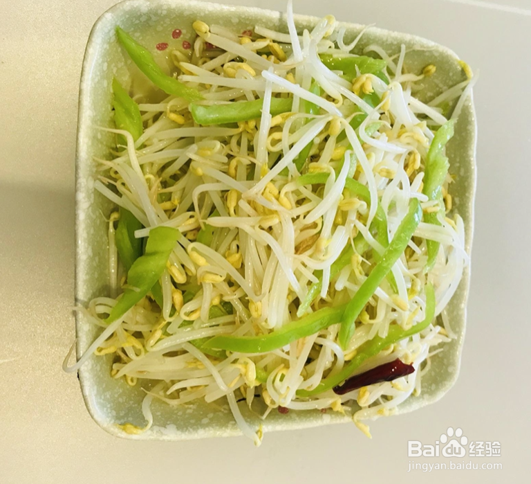 自己在家种豆芽,如何用1个平底锅,随吃随种