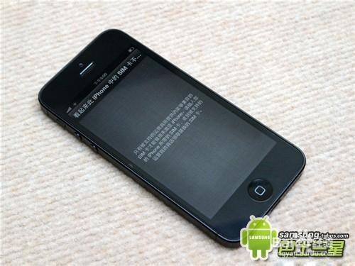 有锁版iPhone5卡贴激活过程