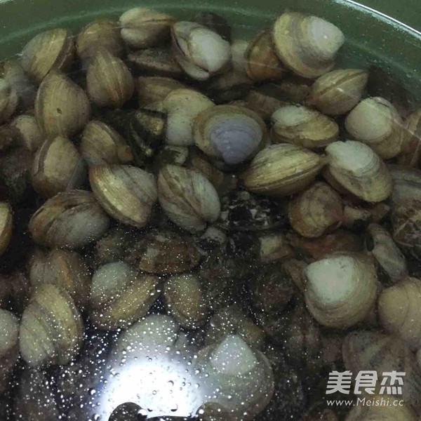 辣炒花蛤的做法