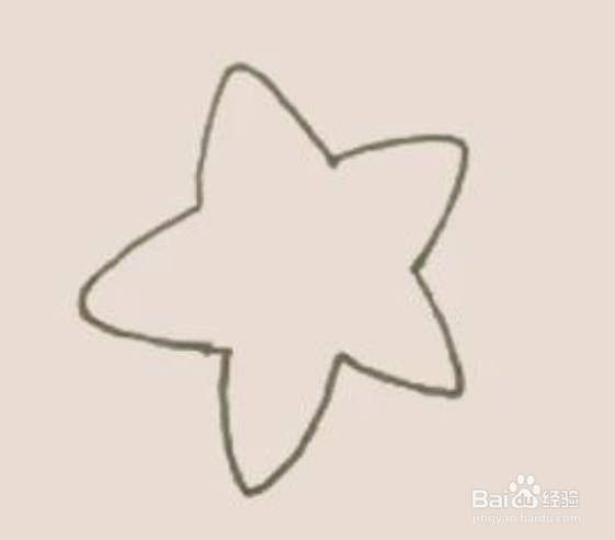 卡通流星简笔画