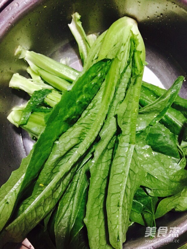 蒜蓉唛菜的做法