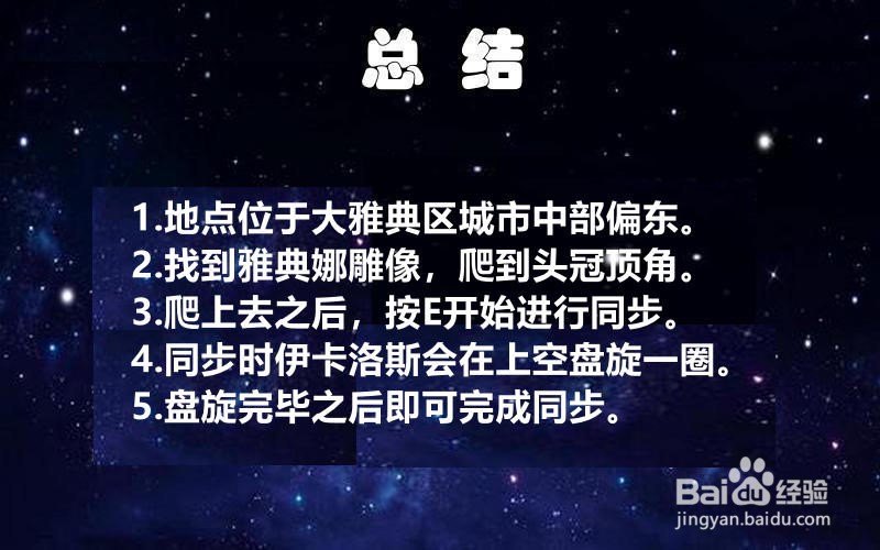 刺客信条奥德赛地点“雅典娜雕像”同步攻略