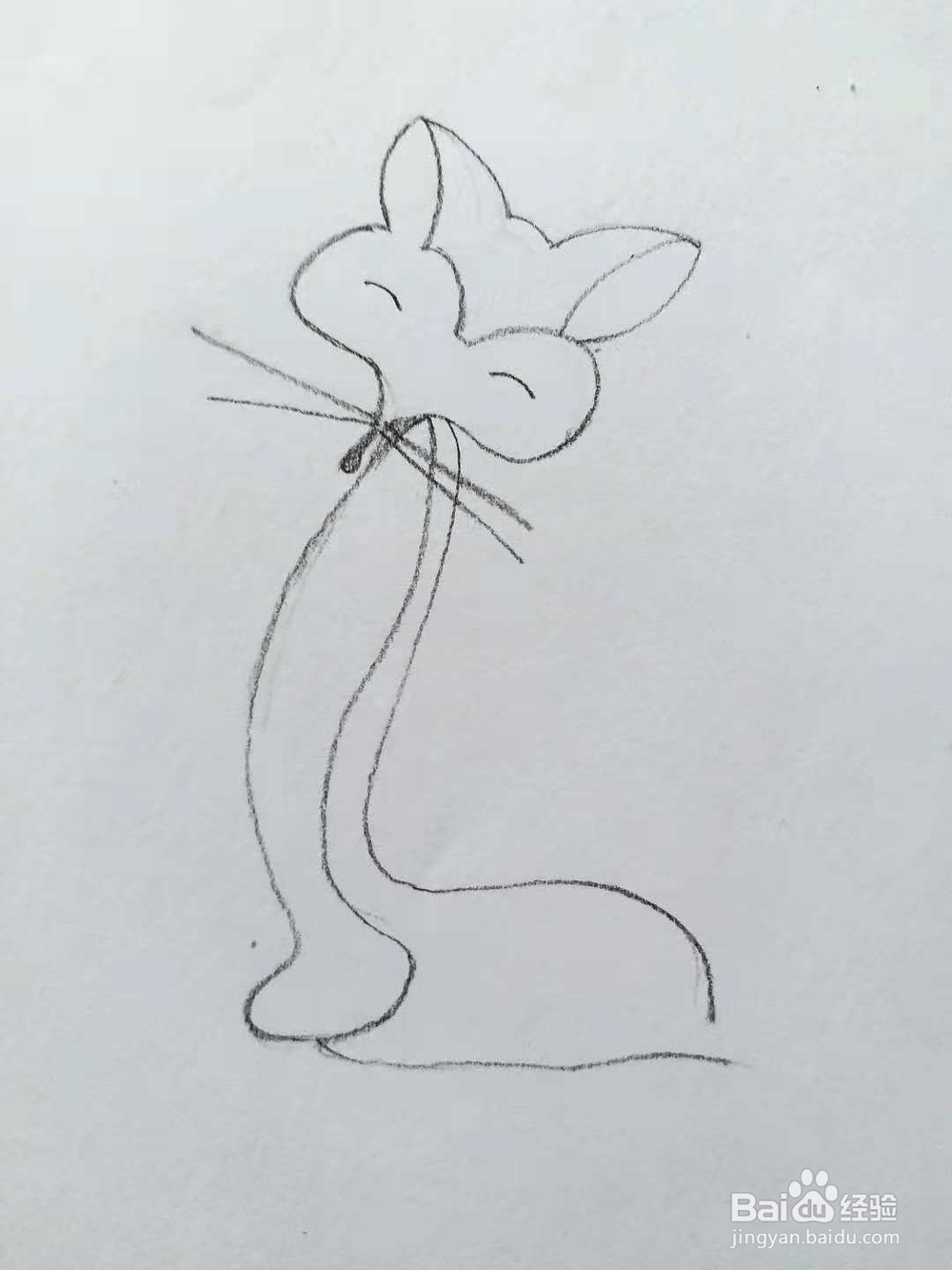 狐狸的简笔画法（三）