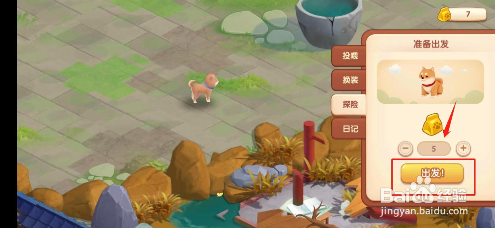 花田小院宠物狗如何出发去探险