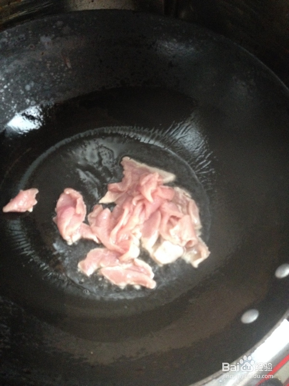 菜花炒肉的做法