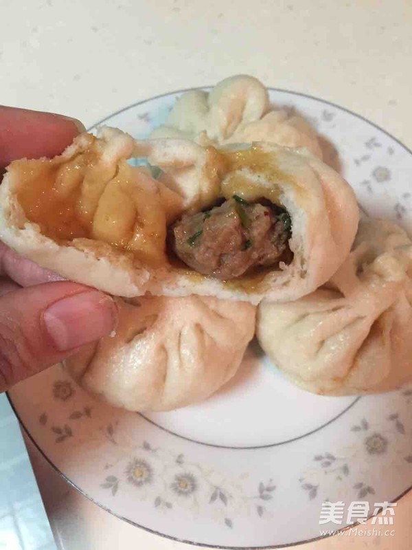 酱肉包子的做法