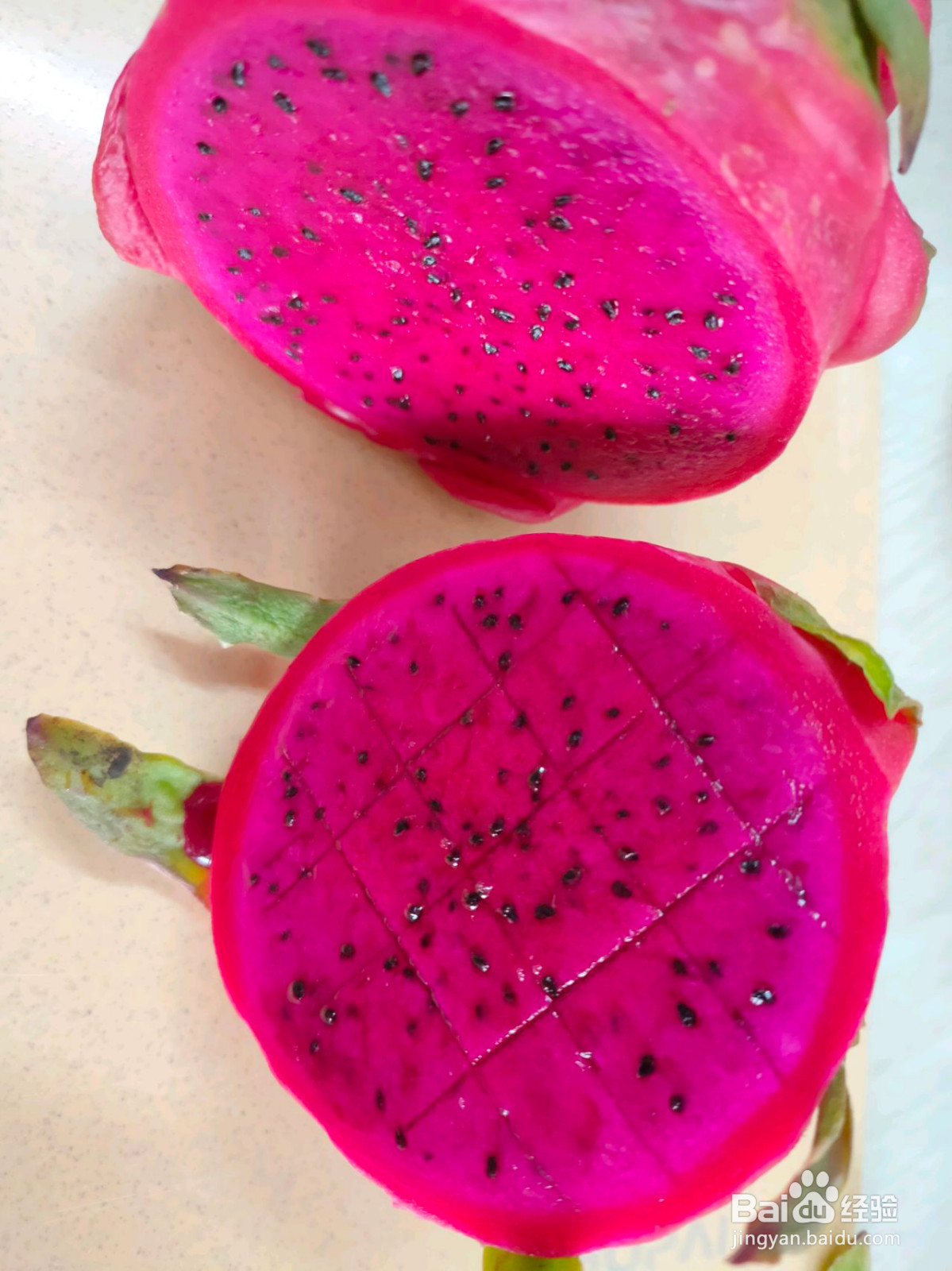 火龙果软欧包的做法