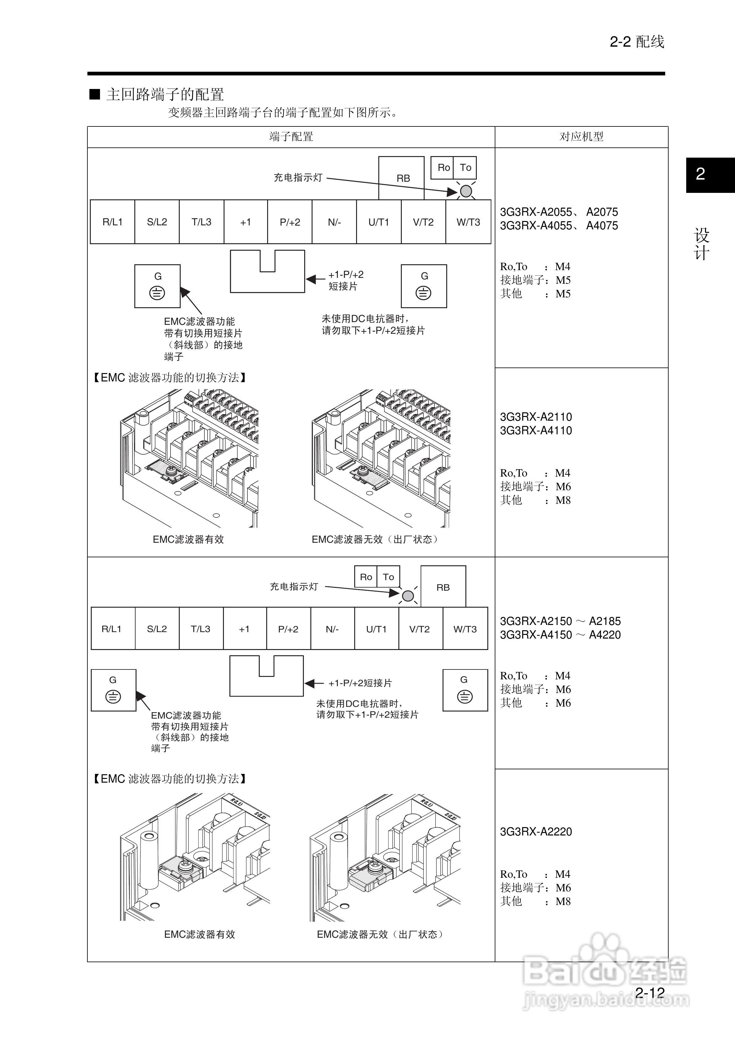 欧姆龙(OMRON)3G3RX-A4550-Z变频器说明书:[4]