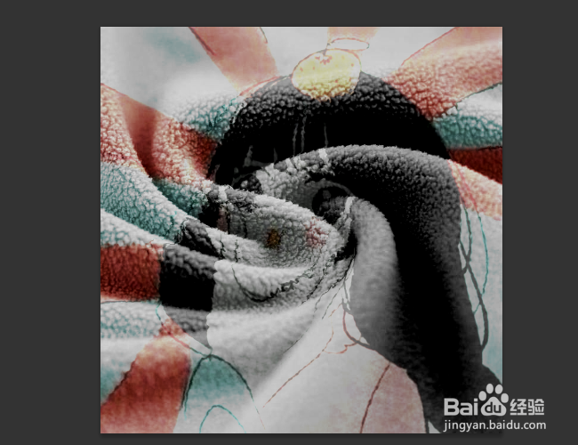 #新人打卡#PS如何制作褶皱效果