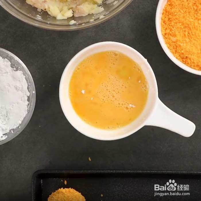 如何做黄金土豆泥虾球