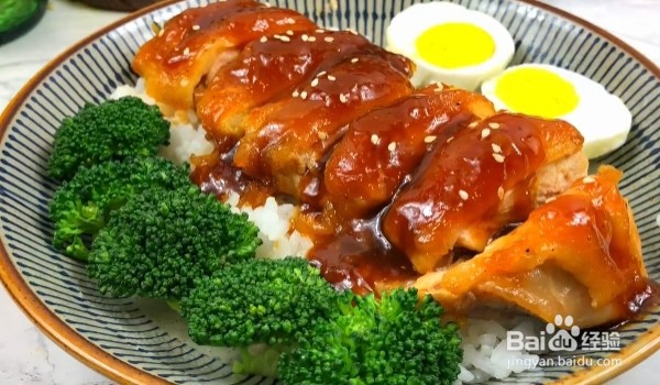 如何做好吃的照烧鸡排饭