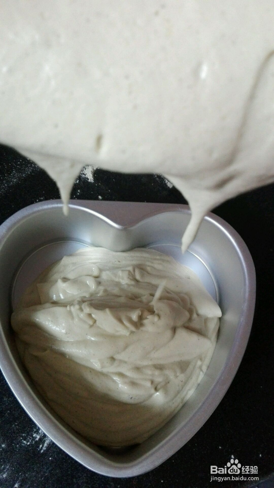 心碎的绿茶戚风的做法