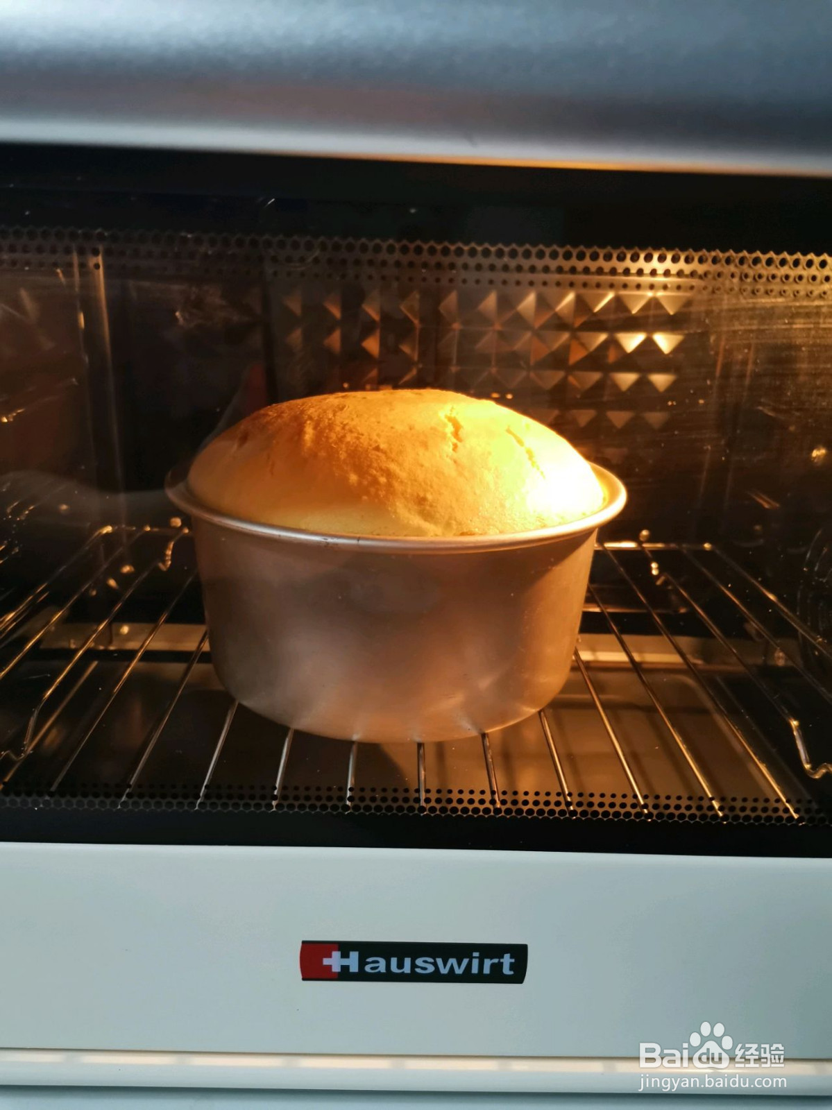 六寸原味戚风蛋糕的做法