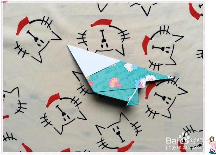 教你用纸折可爱的小小鸟