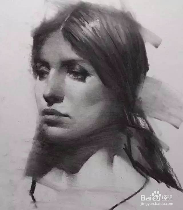 木炭条素描教程