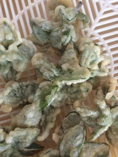 炸薄荷叶的做法