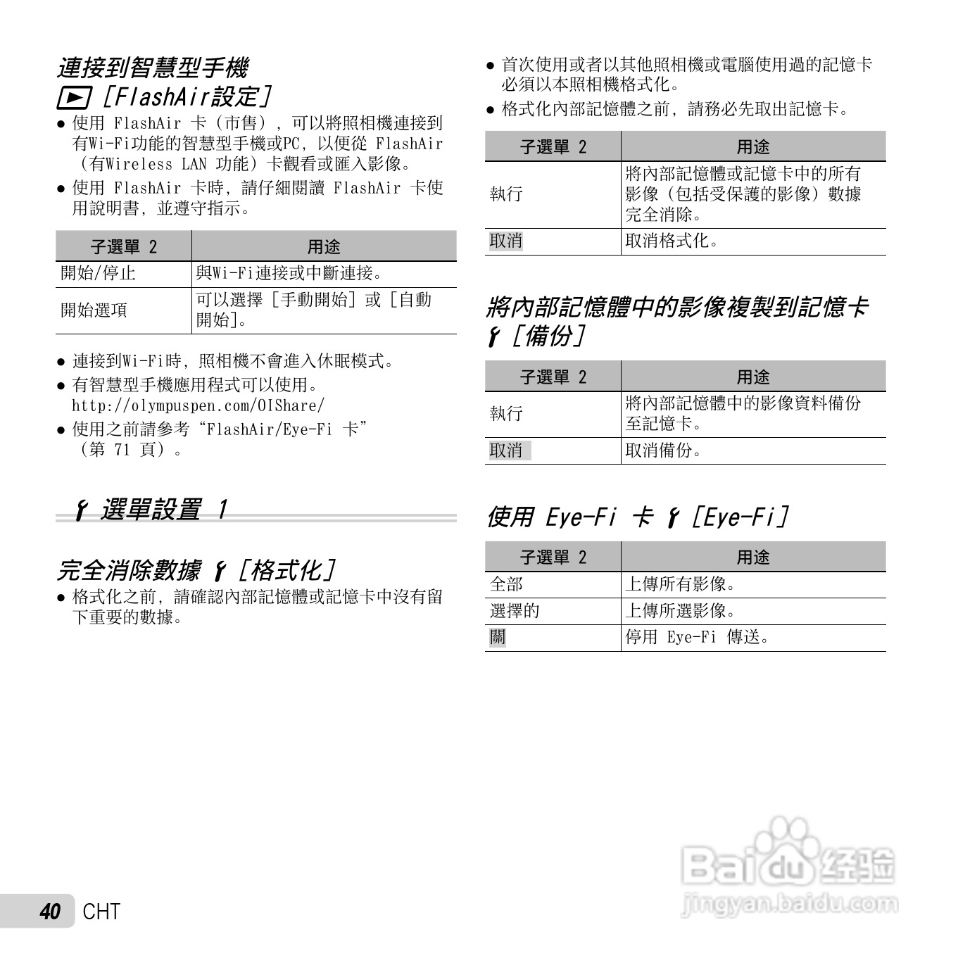 奥林巴斯TG-630数码相机说明书:[4]