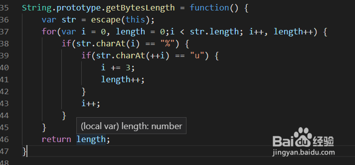 js怎么获取字符串字节数？