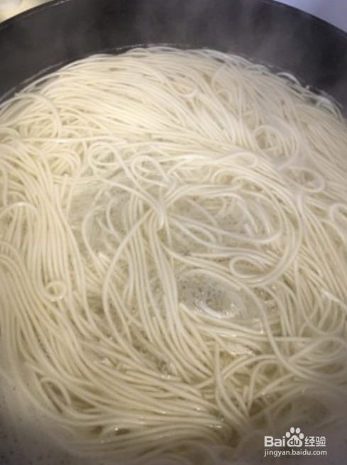 热汤面的做法