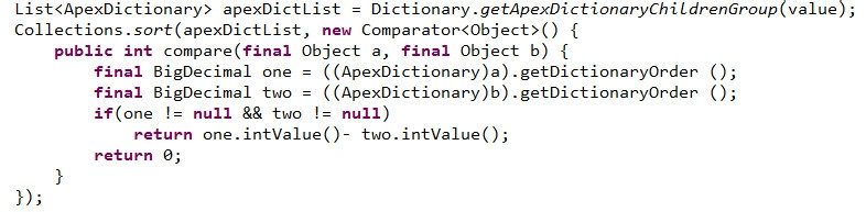 java list 排序